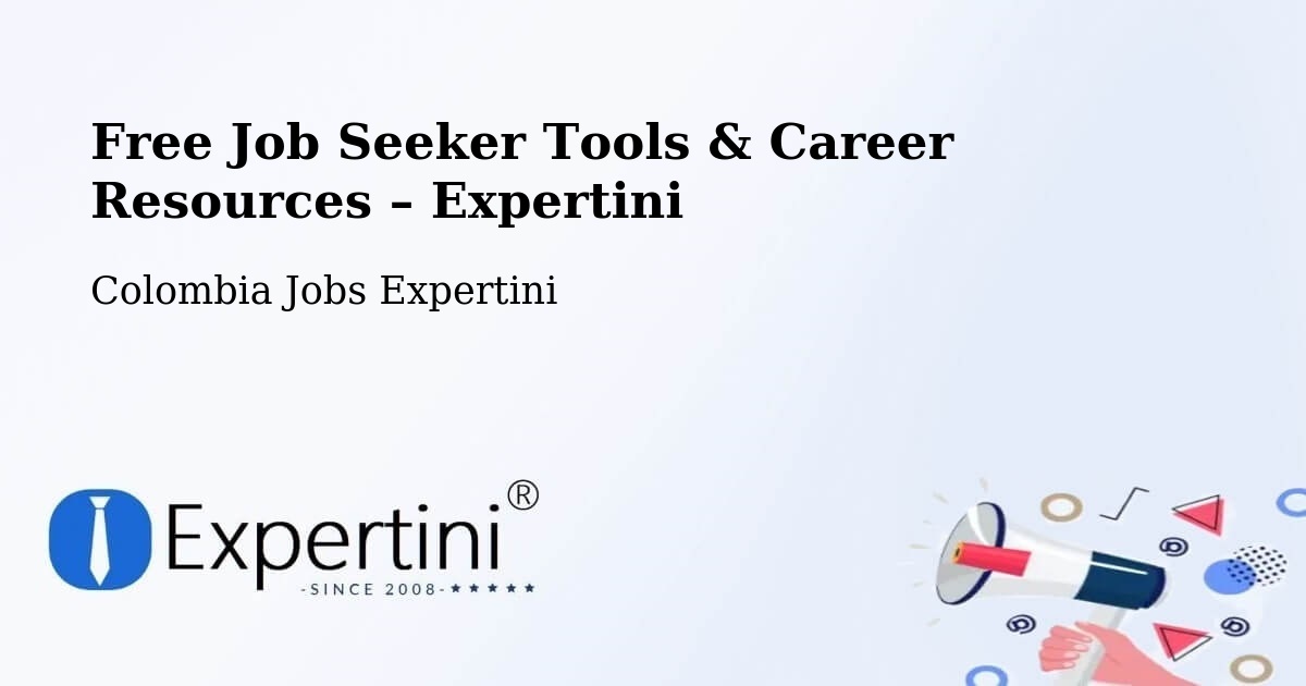 Free Job Seeker Tools & Career Resources – Gachantivá - Gachantivá, Colombia Jobs Expertini